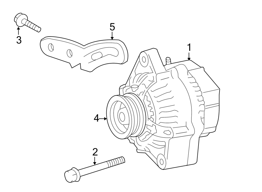 Diagram ALTERNATOR. for your 2016 Toyota Camry  Hybrid LE Sedan 