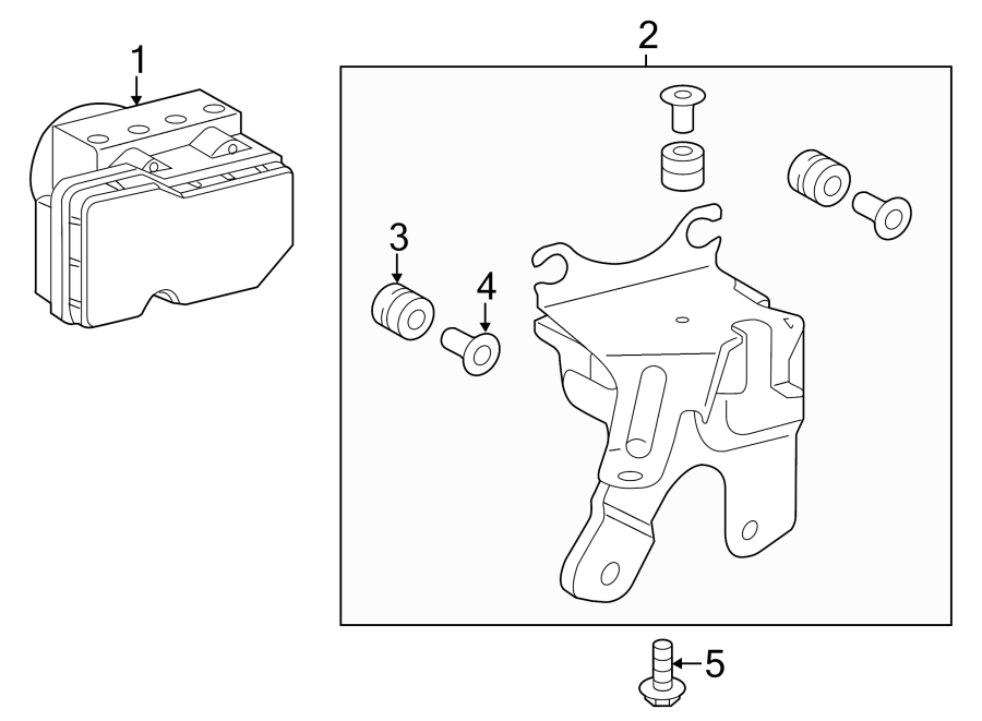 Diagram Abs components. for your 1984 Toyota Corolla   