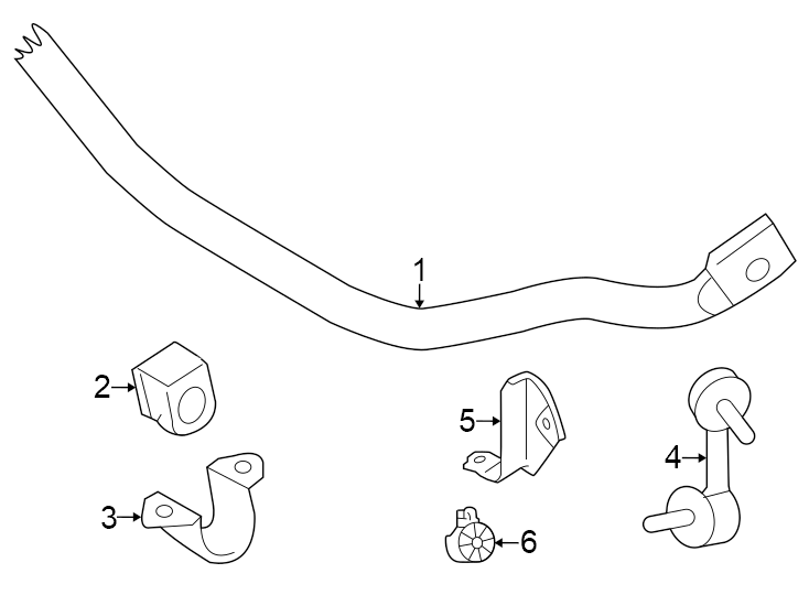 Diagram Rear suspension. Stabilizer bar & components. for your 2017 Toyota 86   