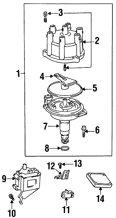 Diagram IGNITION SYSTEM. for your 2017 Toyota Avalon 3.5L V6 A/T XLE Plus Sedan 