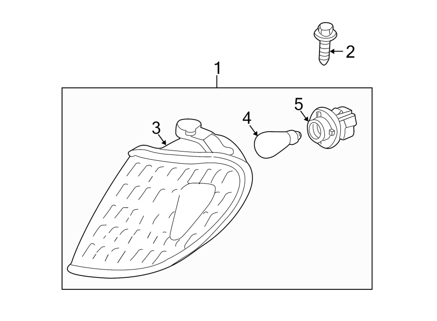 Diagram FRONT LAMPS. SIGNAL LAMPS & REFLECTOR. for your 1997 Toyota 4Runner   