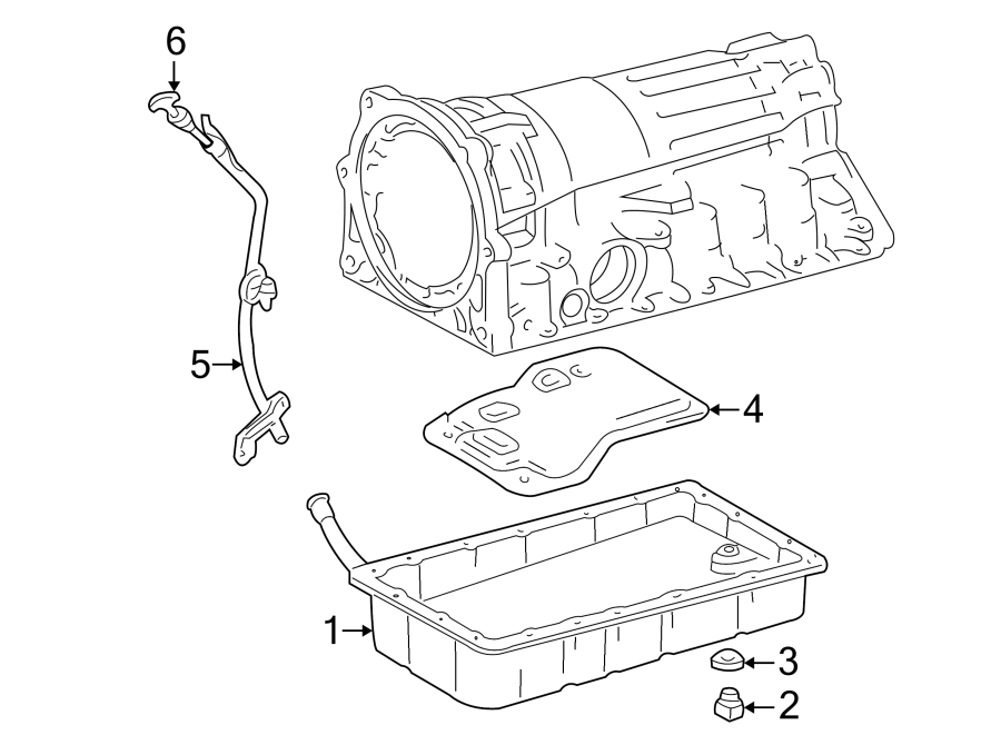 Diagram ENGINE / TRANSAXLE. TRANSAXLE PARTS. for your 2019 Toyota Highlander   