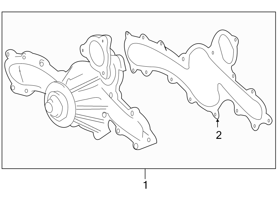 Diagram WATER PUMP. for your 2023 Toyota 4Runner   