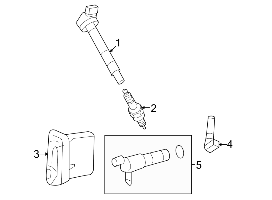 Diagram IGNITION SYSTEM. for your 2012 Toyota Tundra  Base Extended Cab Pickup Fleetside 