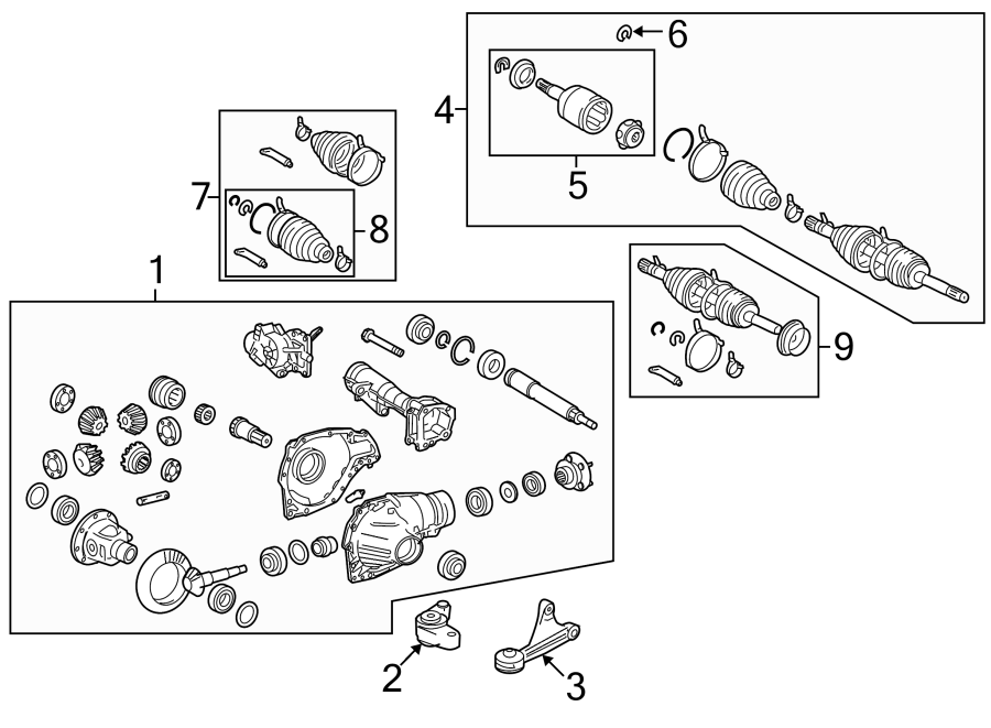 Diagram FRONT SUSPENSION. CARRIER & FRONT AXLES. for your 1990 Toyota 4Runner   