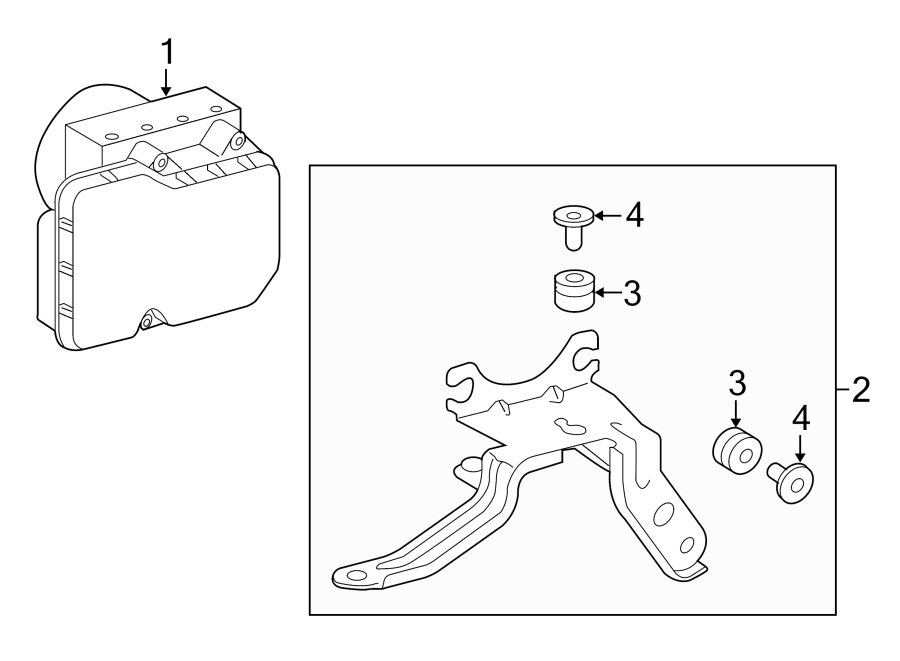 Diagram Electrical. Abs components. for your 2023 Toyota Prius AWD-e   