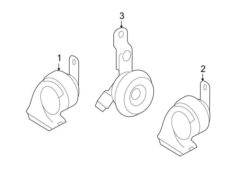 Full size assembly image of HORN. (1/1)