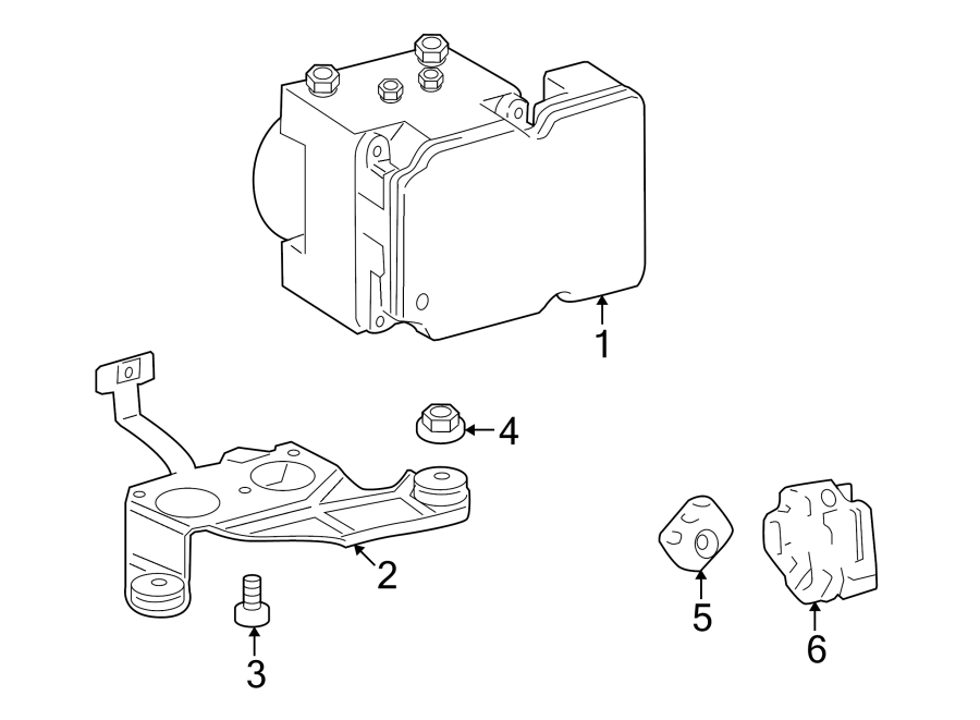 Diagram Electrical. Abs components. for your 2006 Toyota Tacoma   