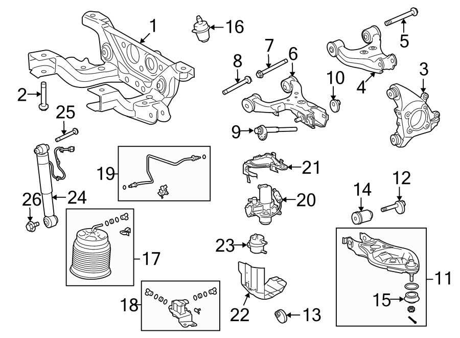 Diagram REAR SUSPENSION. SUSPENSION COMPONENTS. for your 2010 Toyota Matrix   