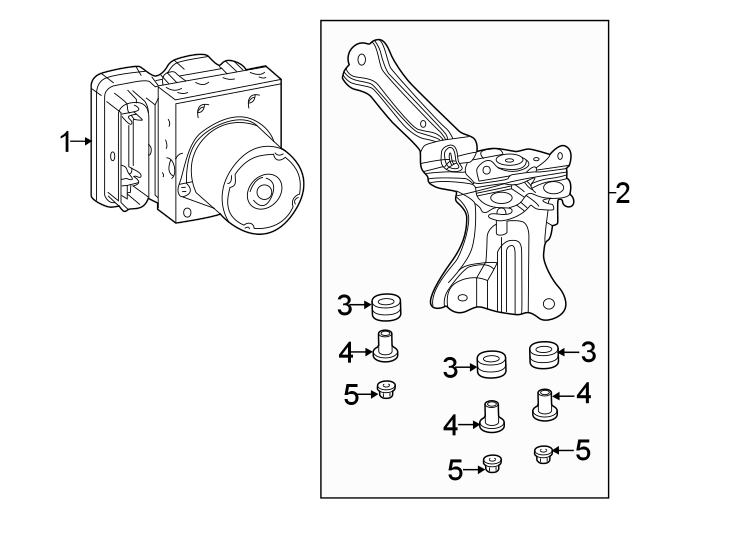 Diagram Electrical. Abs components. for your 2015 Toyota Tacoma   