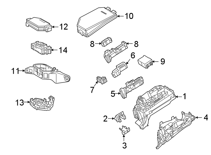 Diagram FUSE & RELAY. for your 2022 Toyota Venza   