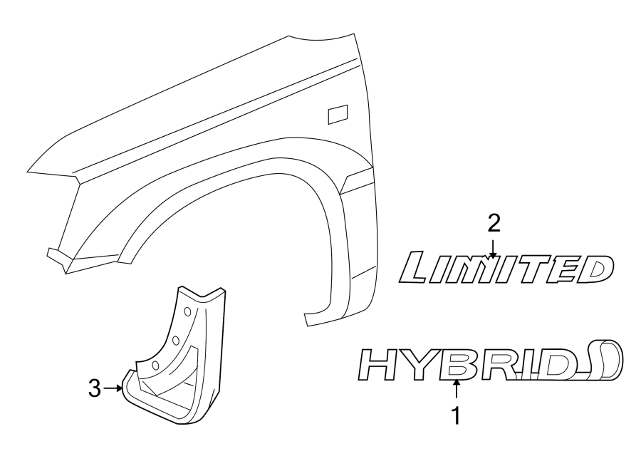 Diagram FENDER. EXTERIOR TRIM. for your 2002 Toyota Tacoma   