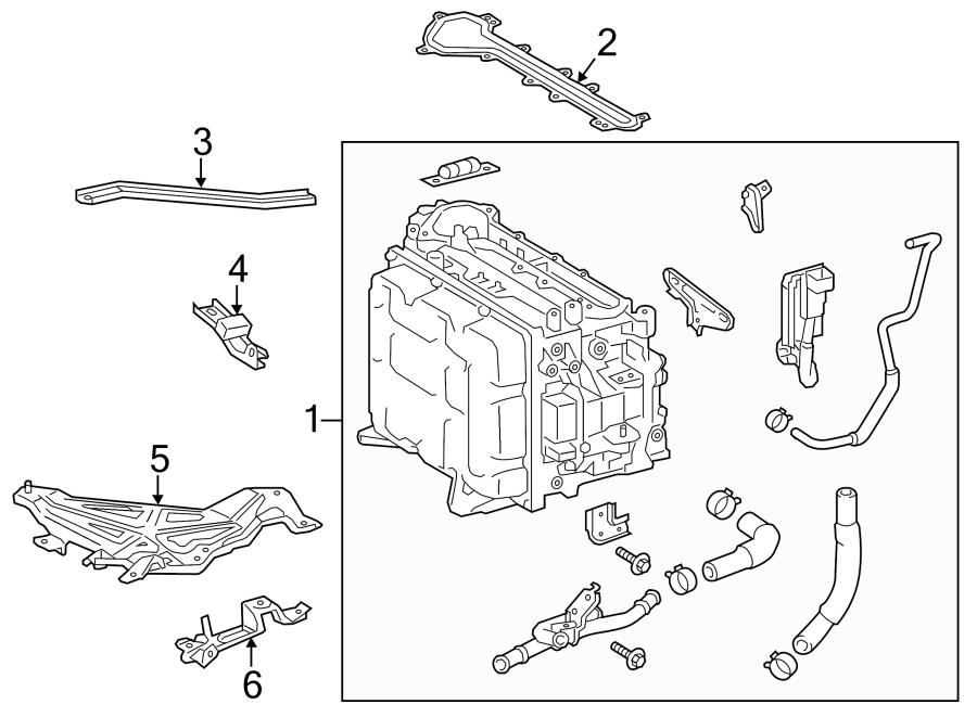 Diagram ELECTRICAL COMPONENTS. for your 2024 Toyota Sequoia  Platinum Sport Utility 