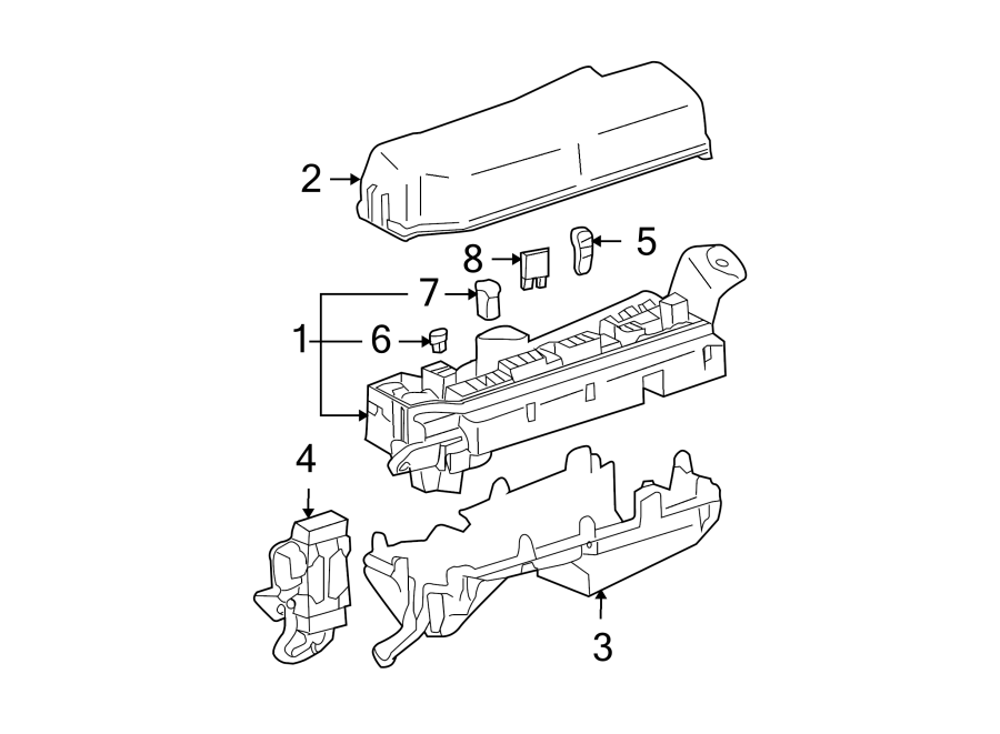 Diagram ELECTRICAL COMPONENTS. for your 2014 Toyota Sequoia   