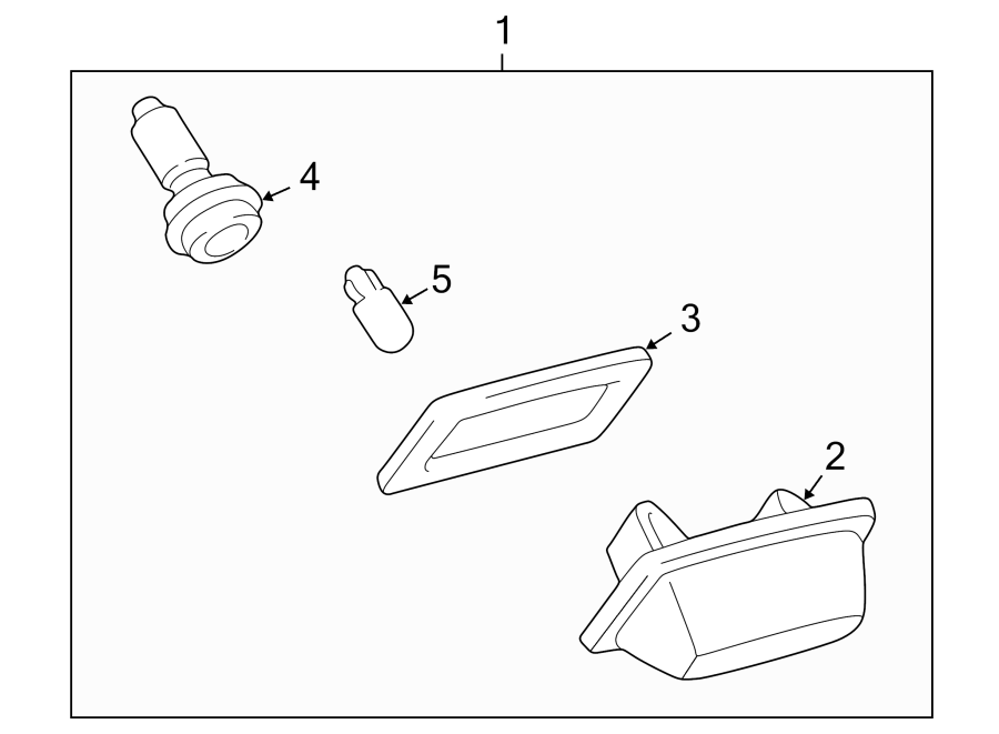 Diagram REAR LAMPS. LICENSE LAMPS. for your 2012 Toyota Highlander   