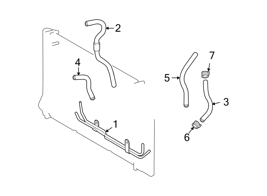 Diagram TRANS OIL COOLER. for your 2012 Toyota Tundra  Base Standard Cab Pickup Fleetside 