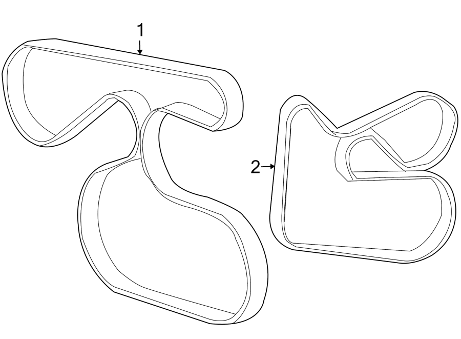 Diagram BELTS. for your Toyota