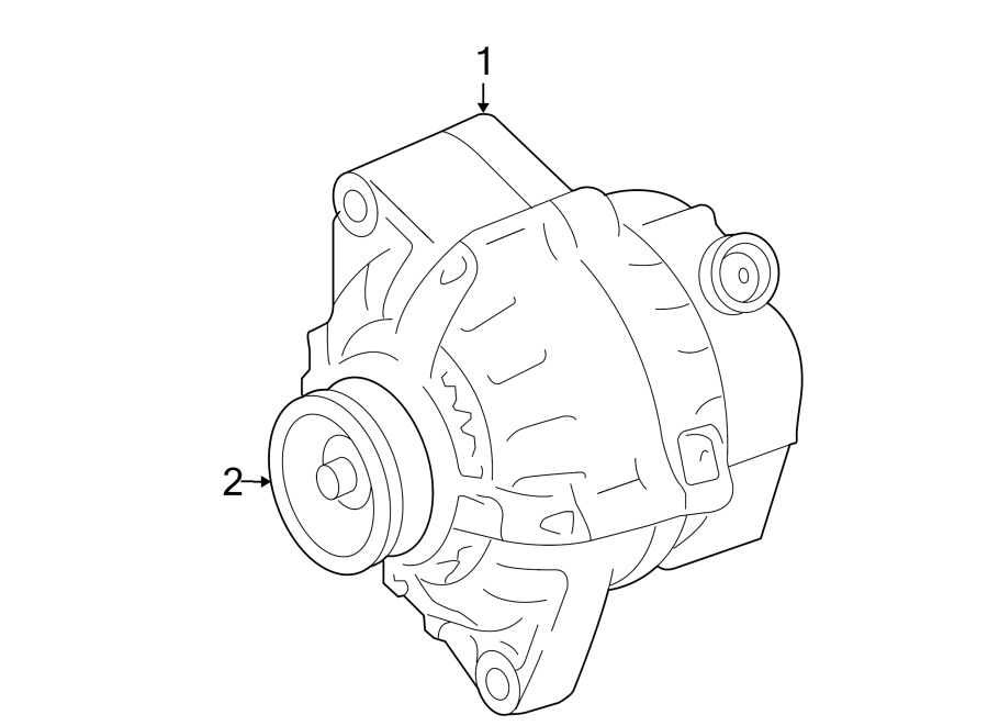 Diagram ALTERNATOR. for your 2006 Toyota Tacoma 4.0L V6 M/T RWD Pre Runner Extended Cab Pickup Fleetside 