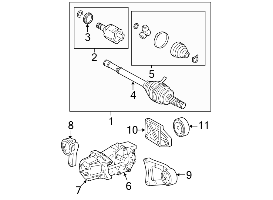 Diagram REAR SUSPENSION. DRIVE AXLES. for your 1989 Toyota Corolla   