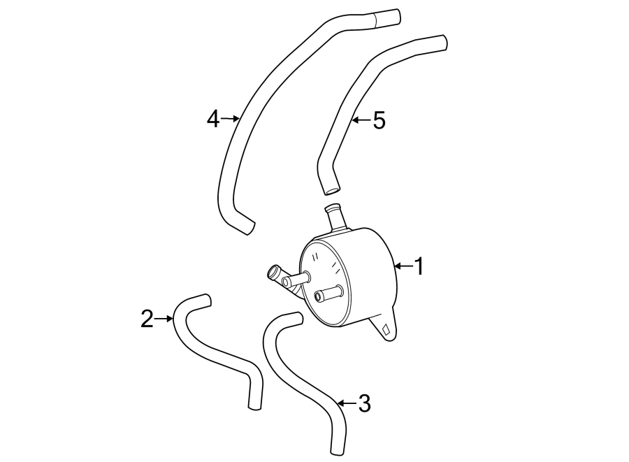 Diagram TRANS OIL COOLER. for your Toyota RAV4  