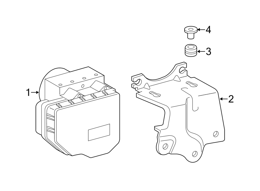 Diagram Abs components. for your 2018 Toyota Corolla   