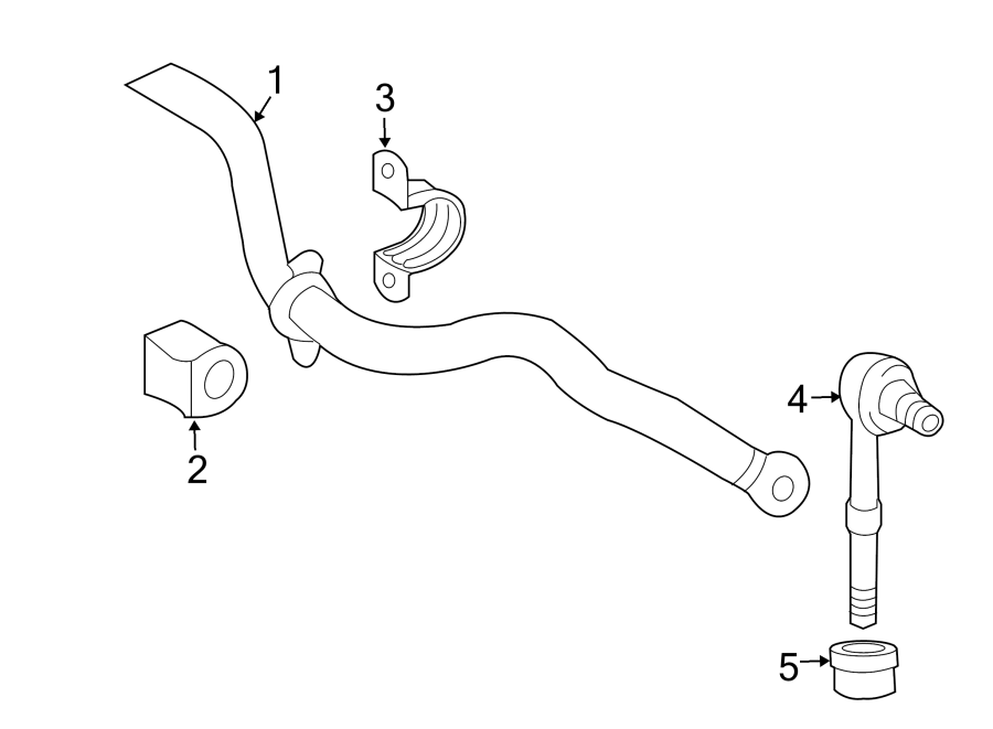 Diagram REAR SUSPENSION. STABILIZER BAR & COMPONENTS. for your 2018 Toyota 86   