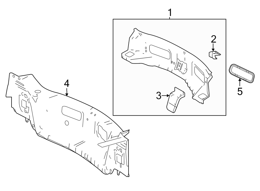 Diagram REAR BODY & FLOOR. for your 2010 Toyota Camry   