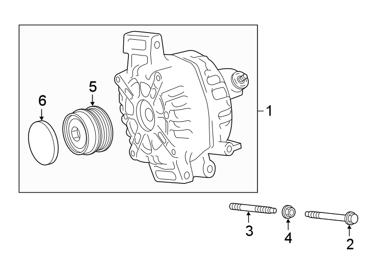 Diagram ALTERNATOR. for your 2012 Toyota Camry  XLE SEDAN 