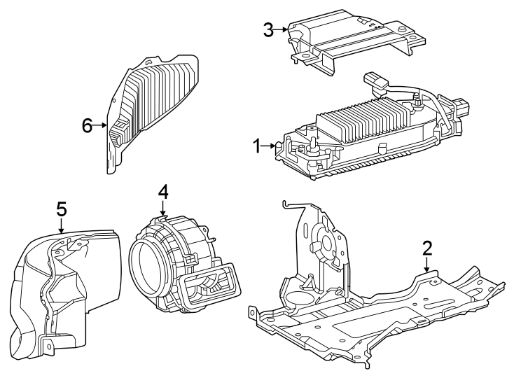 Diagram Electrical components. for your Toyota RAV4 PRIME  