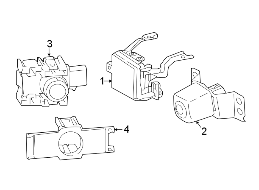 Diagram FRONT BUMPER. ELECTRICAL COMPONENTS. for your 2023 Toyota Prius Prime   