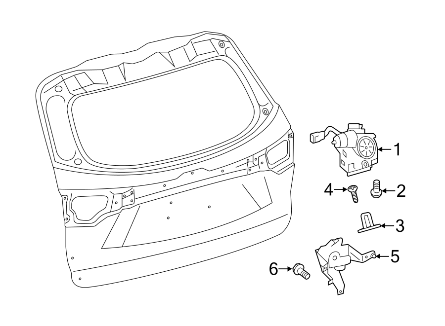 Diagram LOCK & HARDWARE. for your 2001 Toyota Avalon   