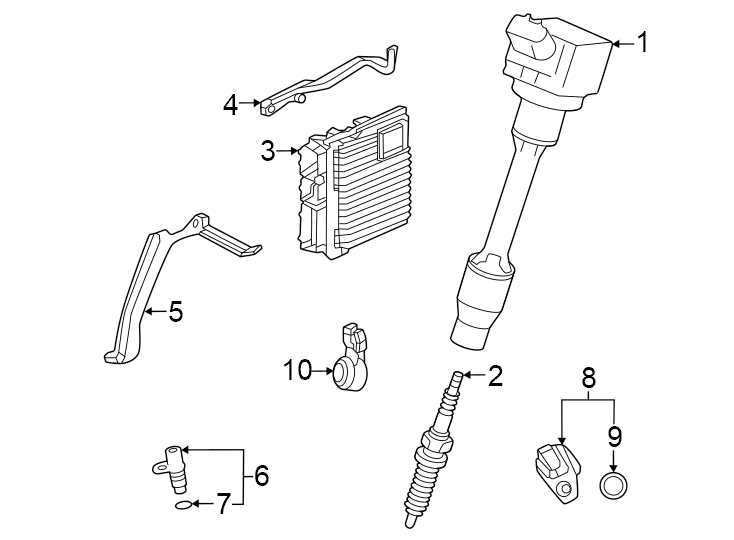 Diagram Ignition system. for your Toyota