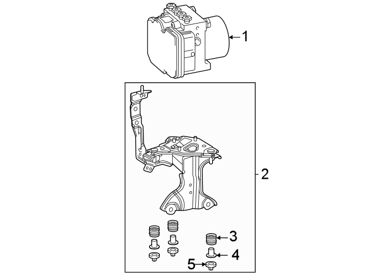 Diagram Electrical. Abs components. for your 1996 Toyota Tacoma   