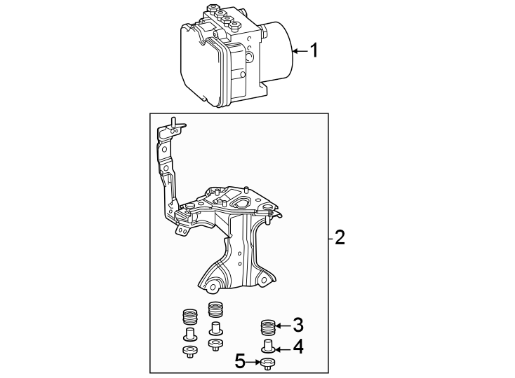 Diagram Electrical. Abs components. for your 1996 Toyota Tacoma   