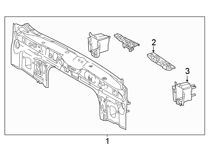 Diagram Rear body & floor. for your 2013 Toyota Avalon  Hybrid XLE Sedan 