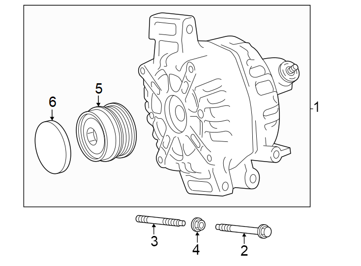 Diagram Alternator. for your 2012 Toyota Camry  XLE SEDAN 