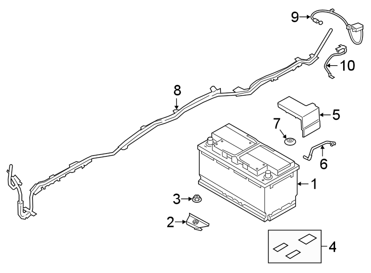 Diagram BATTERY. for your 2005 Toyota Camry   