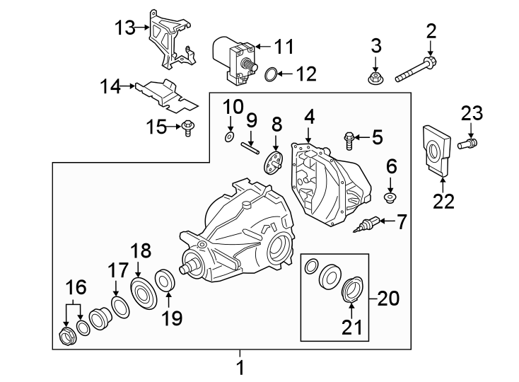 Diagram REAR SUSPENSION. AXLE & DIFFERENTIAL. for your 2005 Toyota Sienna   