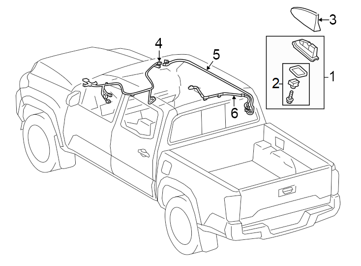 Diagram Antenna. for your 2008 Toyota Camry  Hybrid Sedan 