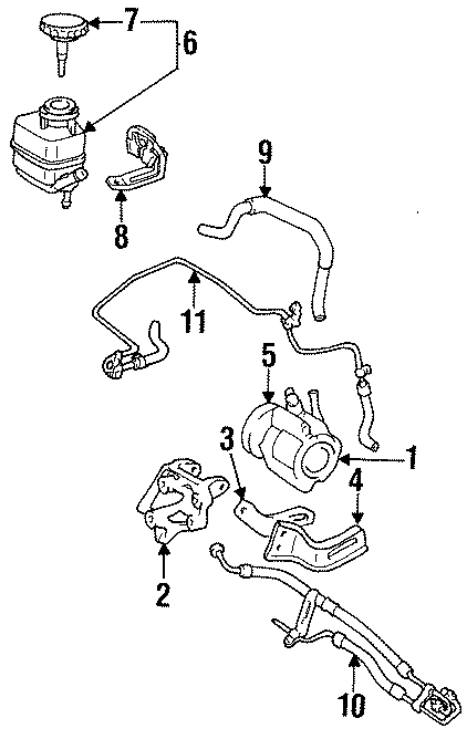 Diagram STEERING GEAR & LINKAGE. PUMP & HOSES. for your Toyota Celica  