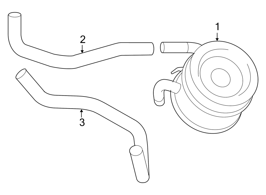 Diagram OIL COOLER. for your 2011 Toyota Tacoma  Base Extended Cab Pickup Fleetside 