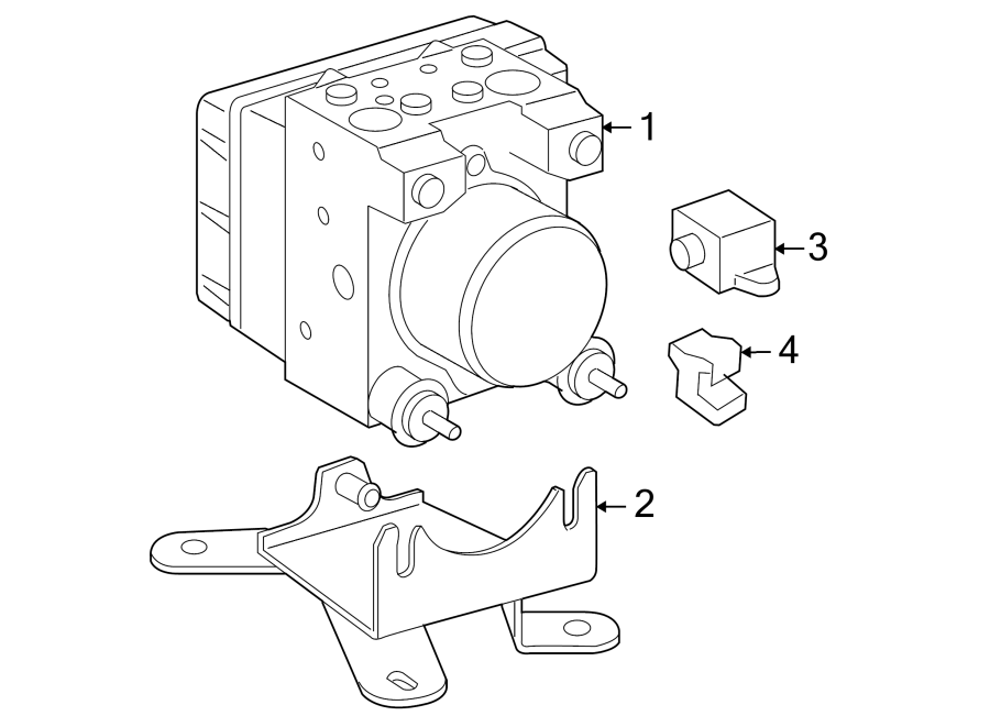 Diagram Electrical. Abs components. for your Toyota Tacoma  