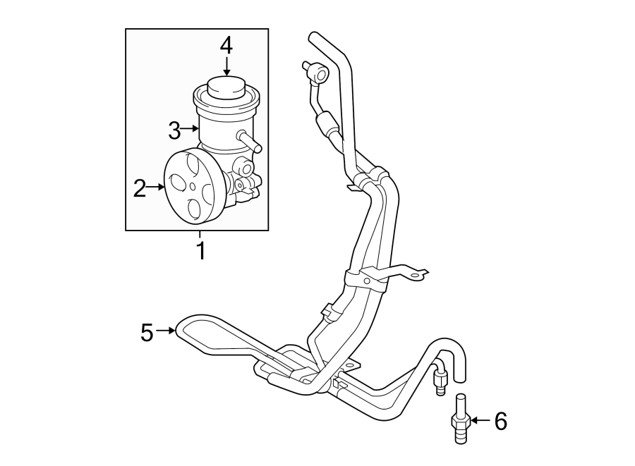 Diagram STEERING GEAR & LINKAGE. PUMP & HOSES. for your 1995 Toyota T100   