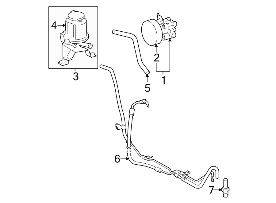 Diagram STEERING GEAR & LINKAGE. PUMP & HOSES. for your 1995 Toyota T100   