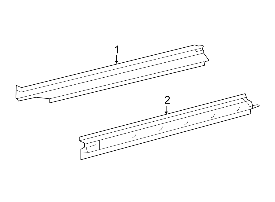 Diagram ROCKER. for your Toyota Tacoma  