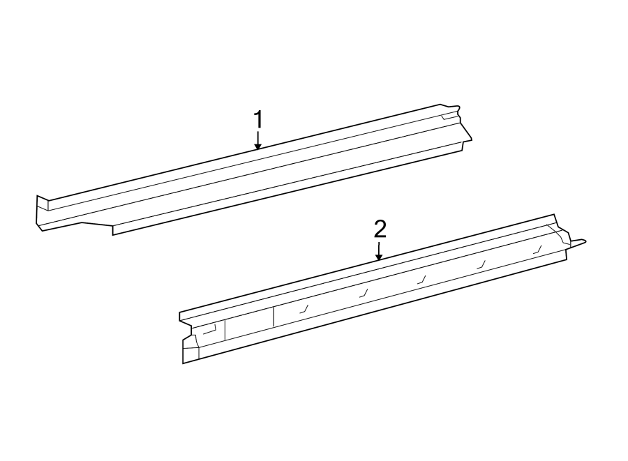 Diagram ROCKER. for your Toyota Tacoma  