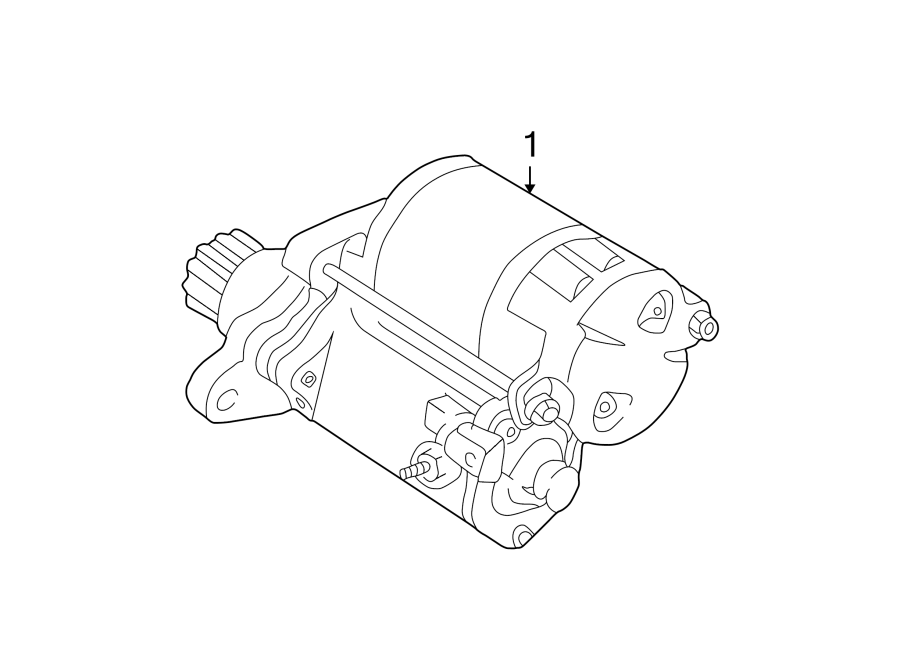 Diagram STARTER. for your 2019 Toyota Camry   