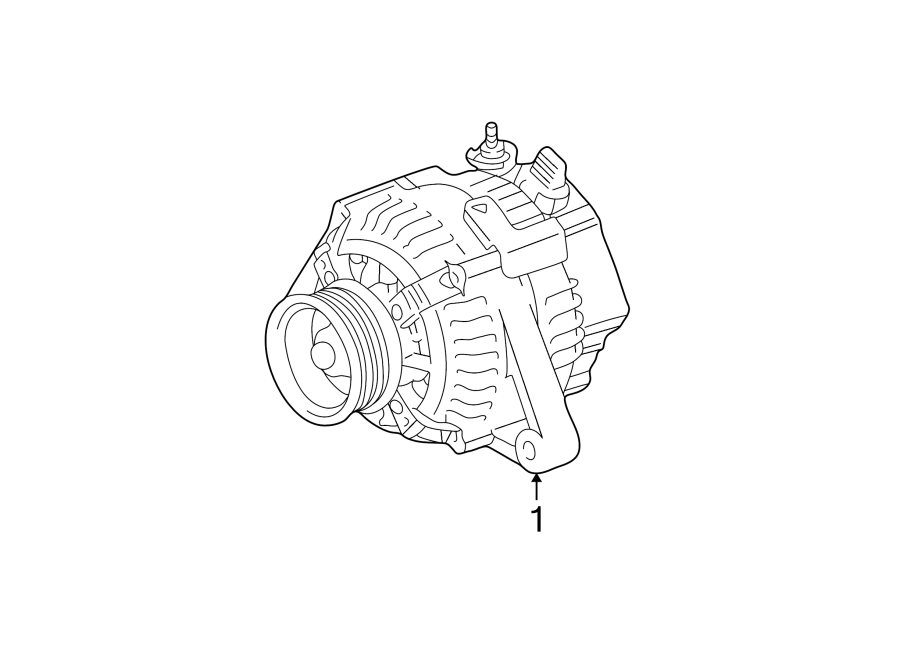 Diagram ALTERNATOR. for your 2000 Toyota Avalon  XLS Sedan 