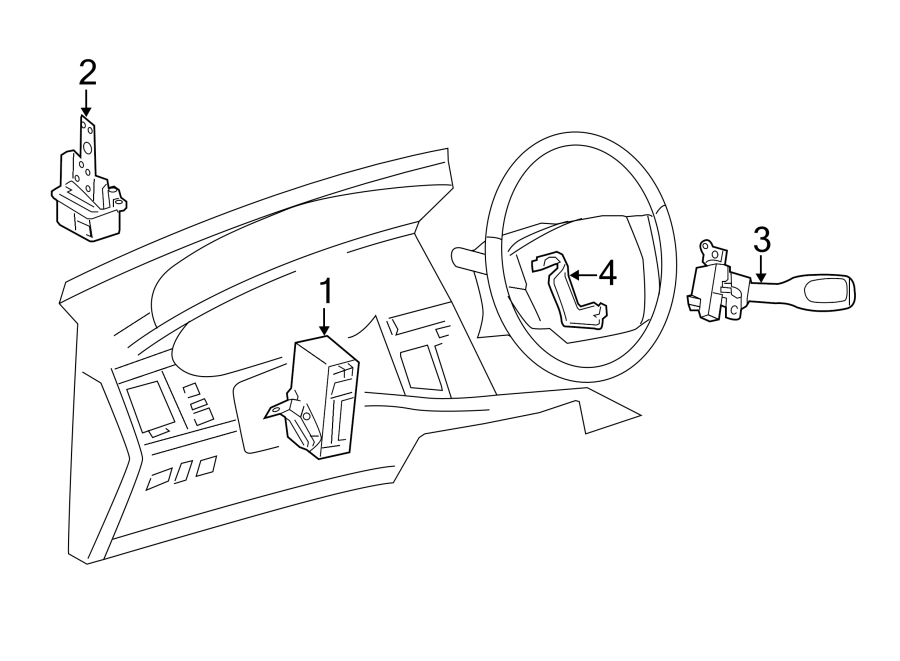 Diagram CRUISE CONTROL SYSTEM. for your 2021 Toyota RAV4 PRIME   