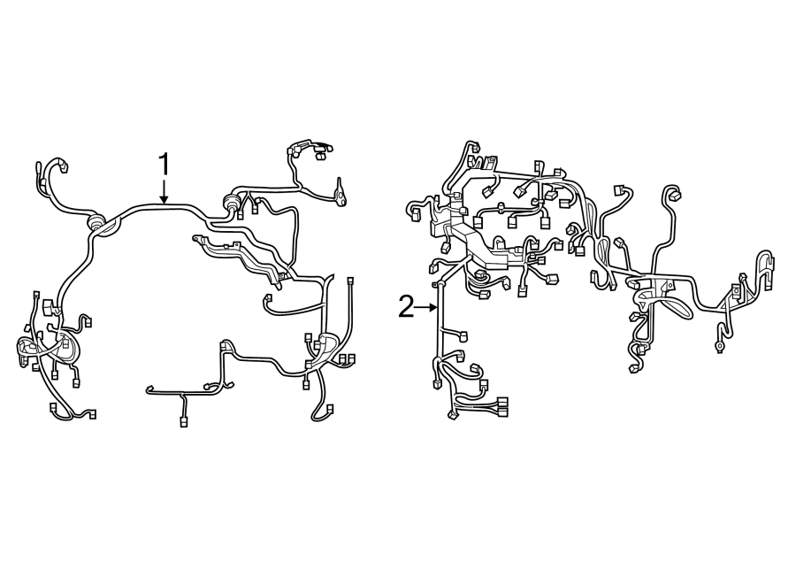 Diagram WIRING HARNESS. for your Toyota Avalon  